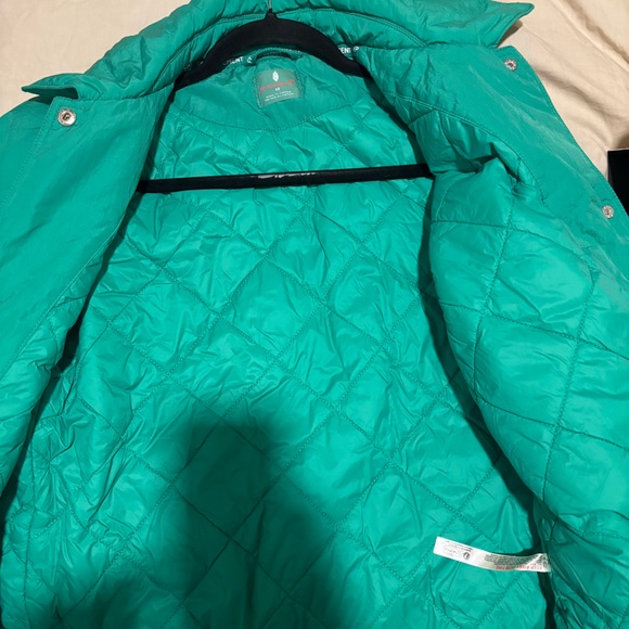 Free People Movement Women's Off The Bleachers Coaches Jacket in Lucky Charm - Picture 9 of 11